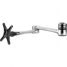 Atdec Accessory monitor arm for AF-AT desk mount - Silver - 17.60 lb Load Capacity - Silver AF-AA-P