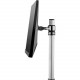 Atdec 440mm post with 124mm arm - Silver - 17.60 lb Load Capacity - Silver AF-M-P