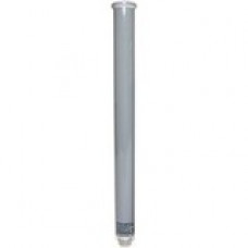 Cisco Aironet Dual-Band Omnidirectional Antenna - Range - SHF - 2.40 GHz, 5.15 GHz to 2.48 GHz, 5.93 GHz - 8 dBi - Wireless Data Network - Gray - Direct Mount - Omni-directional - N-Type Connector - TAA Compliance AIR-ANT2568VG-N-RF