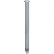 Cisco Aironet Dual-Band Omnidirectional Antenna - Range - SHF - 2.40 GHz, 5.15 GHz to 2.48 GHz, 5.93 GHz - 8 dBi - Wireless Data Network - Gray - Direct Mount - Omni-directional - N-Type Connector - TAA Compliance AIR-ANT2568VG-N-RF