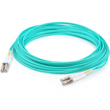 AddOn 10m IBM 45W2282 Compatible LC (Male) to LC (Male) Aqua OM3 Duplex Fiber OFNR (Riser-Rated) Patch Cable - 100% compatible and guaranteed to work - TAA Compliance 45W2282-AO