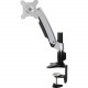 Amer Mounts Articulating Single Monitor Arm for 15"-26" LCD/LED Flat Panel Screens - Supports up to 22lb monitors, +90/- 20 degree tilt and VESA 75/100 - TAA Compliance AMR1AC