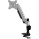 Amer Mounts Articulating Single Monitor Arm for 15"-26" LCD/LED Flat Panel Screens - Supports up to 22lb monitors, +90/- 20 degree tilt and VESA 75/100 - TAA Compliance AMR1AP