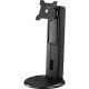 Amer Mounts Height Adjustable Single Monitor Stand for 15" - 24" LCD/LED Flat Panel Screens - Supports up to 17.6lb monitors, +20/- 5 degree tilt, and VESA 75/100 AMR1S