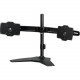 Amer Mounts Stand Based Dual Monitor Mount for two 24"-32" LCD/LED Flat Panel Screens - Supports up to 33.1lb monitors, +/- 20 degree tilt, and VESA 75/100 - TAA Compliance AMR2S32