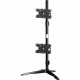 Amer Dual Monitor Stand Vertical Mount Max 32" Monitors - Up to 32" Screen Support - 52.91 lb Load Capacity - 38" Height x 20" Width x 12.1" Depth - Aluminum Alloy, Steel - TAA Compliant - TAA Compliance AMR2S32V