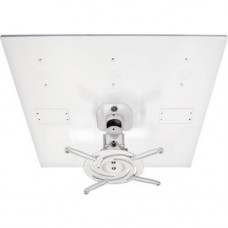 Amer Mounts Universal Drop Ceiling Projector Mount. Replaces 2&#39;&#39;x2&#39;&#39; Ceiling Tiles - Supports up to 30lb load, 360 degree rotation, 180 degree tilt AMRDCP100KIT