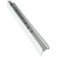 Amer Mounts 2&#39;&#39; Steel Ceiling Suspension Bar - Converts 2&#39;&#39;x4&#39;&#39; Ceiling Tile Holes to 2&#39;&#39;x2&#39;&#39; AMRTBAR24