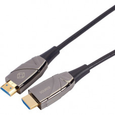 Black Box High-Speed HDMI 2.0 Active Optical Cable (AOC) - 164.04 ft Fiber Optic A/V Cable for Audio/Video Device - First End: 1 x HDMI Male Digital Audio/Video - Second End: 1 x HDMI Male Digital Audio/Video - 2.25 GB/s - Supports up to 4096 x 2160 - Shi