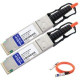 AddOn Dell Compatible TAA Compliant 40GBase-AOC QSFP+ to QSFP+ Direct Attach Cable (850nm, MMF, 5m) - 100% compatible and guaranteed to work - TAA Compliance AOC-QSFP-40G-5M-AO