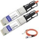Accortec 100GbE QSFP to QSFP Active Optical Cable, 30m - 98.43 ft Fiber Optic Network Cable for Network Device - First End: 1 x QSFP28 Network - Second End: 1 x QSFP28 Network - 12.50 GB/s - TAA Compliance AOCQQ100G30MACC