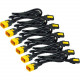 APC - Power cable - IEC 60320 C13 to IEC 60320 C14 - 10 A - 2 ft - black - Worldwide - for P/N: SCL500RMI1UC, SCL500RMI1UNC, SMTL750RMI2UC, SRT1500RMXLI, SRT1500XLI, SRT2200XLI-KR AP8702S-WW