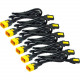 APC - Power cable - IEC 60320 C13 to IEC 60320 C14 - 10 A - 6 ft - black - Worldwide - for P/N: SCL500RMI1UC, SCL500RMI1UNC, SMTL750RMI2UC, SRT1500RMXLI, SRT1500XLI, SRT2200XLI-KR AP8706S-WW