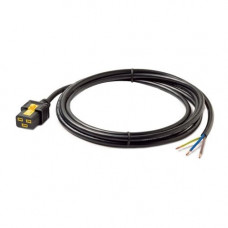 APC - Power cable - IEC 60320 C19 to hardwire 3-wire - AC 240 V - 16 A - 10 ft - black - for P/N: SMT2200I-AR, SMT2200R2I-AR, SMT3000I-AR, SMT3000R2I-AR, SRT1500XLI, SRT2200XLI-KR AP8759