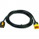 APC - Power cable - IEC 60320 C19 to IEC 60320 C20 - 10 ft - latched - black - for P/N: SMT2200I-AR, SMT2200R2I-AR, SMT3000I-AR, SMT3000R2I-AR, SRT1500XLI, SRT2200XLI-KR AP8760
