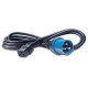 APC - Power cable - IEC 60320 C19 to IEC 60309 (M) - 8 ft - black - for P/N: SMT2200I-AR, SMT2200R2I-AR, SMT3000I-AR, SMT3000R2I-AR, SRT1500XLI, SRT2200XLI-KR AP9876