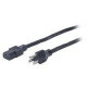 APC - Power cable - IEC 60320 C13 to NEMA 5-15 (M) - 2 ft - black - for P/N: SCL400RMJ1U, SMX1000C, SMX1500RM2UC, SMX1500RM2UCNC, SMX750C, SMX750CNC AP9891