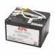 Schneider Electric Sa APC Replacement Battery Cartridge #109 - UPS battery - 1 x battery - lead acid - charcoal - for P/N: BN1250LCD, BR1200G-JP, BR1200LCDI, BR1500LCD, BR1500LCDI, BX1300LCD, BX1500LCD APCRBC109