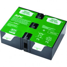 Schneider Electric Sa APC Replacement Battery Cartridge #124 - UPS battery - 1 x battery - lead acid - for P/N: BR1500G-RS, BX1500M, BX1500M-LM60, SMC1000-2UC, SMC1000-2UTW, SMC1000I-2UC APCRBC124