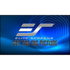 Elite Screens Aeon CLR 103" Fixed Frame Manual Projection Screen - 16:9 - CLR 2 - 49.8" x 88.6" - Ceiling Mount, Wall Mount AR103H-CLR2