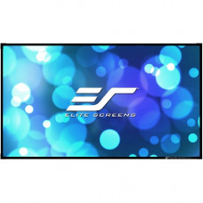 Elite Screens Aeon AUHD Series - 150-inch 16:9, 4K Home Theater Fixed Frame EDGE FREE Borderless Projection Sound Transparent Perforated Weave Projector Screen, AR150H2-AUHD" AR150H2-AUHD