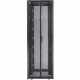 APC NetShelter SX Deep Enclosure Without Sides - Rack cabinet - black - 48U - 19" AR3157X609