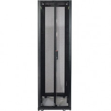 American Power Conversion  APC NetShelter SX AR3307X617 Rack Cabinet - 19" 48U Wide x 41.73" Deep for Server, LAN Switch - Black - 2250 lb x Dynamic/Rolling Weight Capacity - 3000 lb x Static/Stationary Weight Capacity AR3307X617