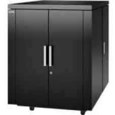 APC NetShelter CX AR4018X429 - Rack - with power distribution unit - black - 18U - 19" - TAA Compliance AR4018X429