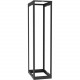 Panduit Four Post Rack - For PDU, Networking, Data Center, Telecommunication - 45U Rack Height x 19" Rack Width Open Frame - 4 Post - Black Powder Coat - Steel - 2000.03 lb Static/Stationary Weight Capacity - TAA Compliance AR4PCN