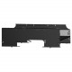 APC - Cable management trough - black - for NetShelter SX AR8561