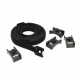 APC - Cable organizer slack loop - black (pack of 10) - for P/N: SMTL1000RMI2UC, SMX1000C, SMX1500RM2UC, SMX1500RM2UCNC, SMX750C, SMX750CNC AR8621