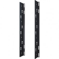APC Cable Management - Cable organizer - black (pack of 2) - for P/N: AR201 AR8680