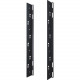 APC Cable Management - Cable organizer - black (pack of 2) - for P/N: AR201 AR8680