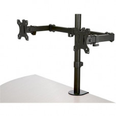 Startech.Com Desk Mount Dual Monitor Arm - Articulating - For up to 32" VESA Mount Monitors - Double Joint Crossbar - Steel (ARMDUAL2) - 2 Display(s) Supported32" Screen Support - 35.27 lb Load Capacity - 75 x 75, 100 x 100 VESA Standard ARMDUAL