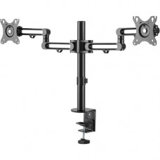 Startech.Com Desk Mount Dual Monitor Arm - Articulating - For up to 32" VESA Mount Monitors - Dual Swivel Arms - Aluminum (ARMDUAL3) - 2 Display(s) Supported32" Screen Support - 35.27 lb Load Capacity - 75 x 75, 100 x 100 VESA Standard ARMDUAL3