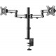 Startech.Com Desk Mount Dual Monitor Arm - Articulating - For up to 32" VESA Mount Monitors - Dual Swivel Arms - Aluminum (ARMDUAL3) - 2 Display(s) Supported32" Screen Support - 35.27 lb Load Capacity - 75 x 75, 100 x 100 VESA Standard ARMDUAL3