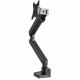 Startech.Com Desk Mount Monitor Arm with 2x USB 3.0 ports - Slim Full Motion Single Monitor VESA Mount up to 34" Display - C-Clamp/Grommet - VESA 75x75/100x100mm heavy duty single monitor arm supports display up to 34 inch (17.6 lb/8kg) with 2 USB-A 