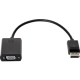 HP DisplayPort/VGA Video Cable - DisplayPort Digital Video - 15-pin HD-15 VGA AS615A6