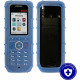 zCover Dock-in-Case Handset Case - For Ascom, Avaya, Mitel Handset - Blue - Bacterial Resistant - Silicone - 1 AS63PBAL