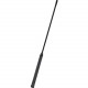 Panorama Antennas ASFC-155-U2-B1 Antenna - Range - VHF, UHF - 150 MHz, 450 MHz, 745 MHz, 806 MHz to 160 MHz, 512 MHz, 806 MHz, 870 MHz - 2 dB - GPS - Black - Whip - Omni-directional - M6 Connector - TAA Compliance ASFC-155-U2-B1