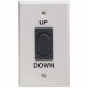 Chief ASP-401 Hard Wire Switch - Rocker Switch - Projector Lift - Aluminum ASP401