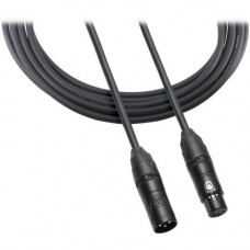 Audio-Technica XLRF - XLRM Balanced Microphone Cable. 20&#39;&#39; (6.1 m) Length - 20 ft XLR Audio Cable for Microphone, Audio Device - First End: 1 x XLR Female Audio - Second End: 1 x XLR Male Audio - Shielding - Black ATR-MCX20