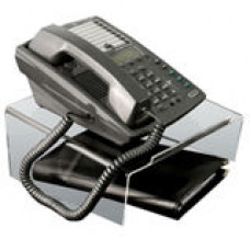 Kantek ATS580 Angled Telephone Stand - 4.5" Height x 10" Width x 9.5" Depth - Acrylic - Clear ATS580