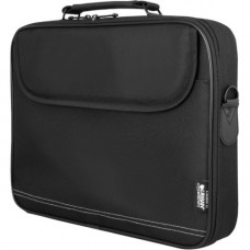 Urban Factory Activ&#39;&#39; AVB07UF-V2 Carrying Case for 17.3" Notebook - Black - Anti-slip Shoulder Pad, Water Resistant Exterior - Acrylonitrile Butadiene Styrene (ABS) Frame, 210D Polyester Interior, Metal Buckle, 600D Polyester Exterior