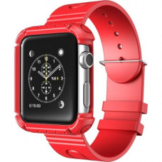 I-Blason Apple Watch 38 mm 5 Pack TPU Case - For Smart Watch - Red - Bump Resistant, Scratch Resistant - Thermoplastic Polyurethane (TPU) AWATCH-38-RED