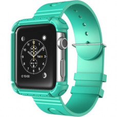I-Blason Apple Watch 42 mm 5 Pack TPU Case - For Smart Watch - Green - Bump Resistant, Scratch Resistant - Thermoplastic Polyurethane (TPU) AWATCH-42-GREEN