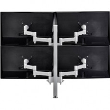 Atdec Quad Monitor Mount on 29" post - 4 Display(s) Supported30" Screen Support AWMS-4-4675-H-S