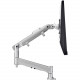 Atdec AWM dynamic monitor arm desk mount - Flat and Curved up to 32in - VESA 75 x 75, 100 x 100 - Optional built-in arm rotation limiter - Quick display release - Visual spring tension gauge - Advanced cable management - Desk clamp fixing & all mounti