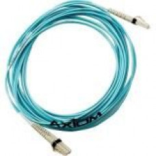 Axiom LC/LC 10G Multimode Duplex OM3 50/125 Fiber Optic Cable 30m - TAA Compliant - Fiber Optic for Network Device - 98.43 ft - 2 x LC Male Network - 2 x LC Male Network - 50/125 &micro;m - Aqua AXG93020