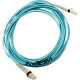Axiom LC/LC 10G Multimode Duplex OM3 50/125 Fiber Optic Cable 25m - TAA Compliant - Fiber Optic for Network Device - 82.02 ft - 2 x LC Male Network - 2 x LC Male Network - 50/125 &micro;m - Aqua AXG93019